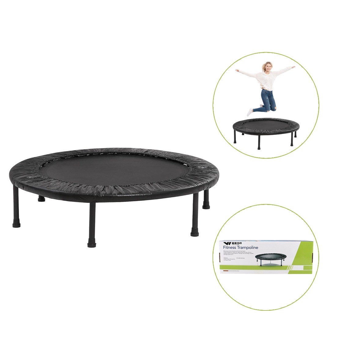 Trampoline Yüksək Davamlı Mini Trampolin